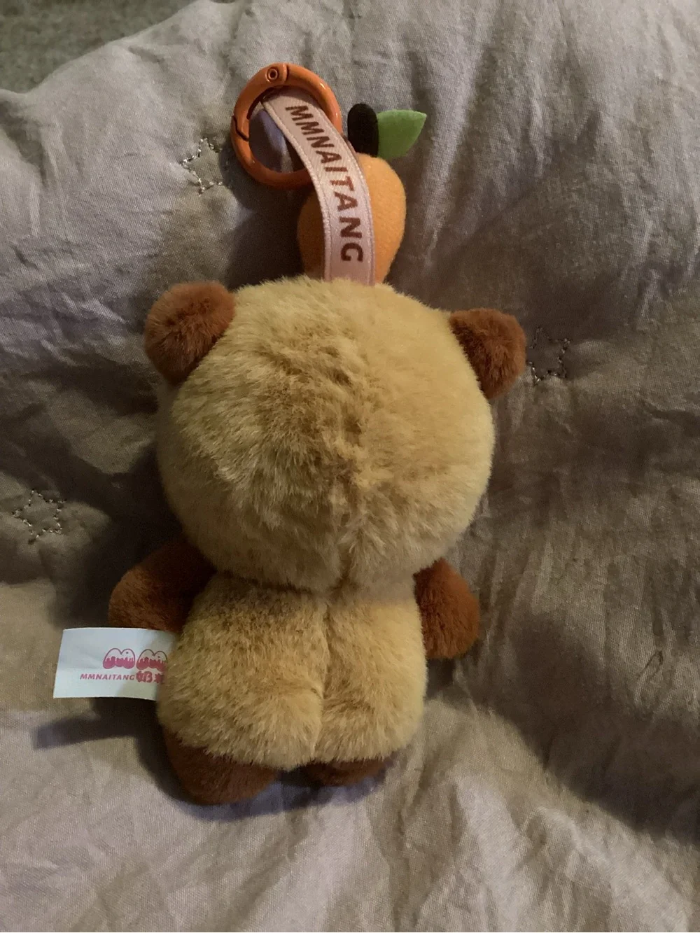 Mm sugar babyPlush Keychain - Brown Cute Character Clip